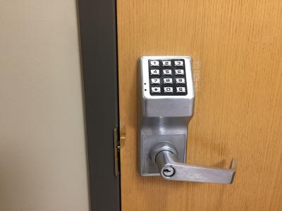 High security keypad lock system